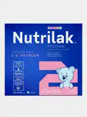 Смесь детская Nutrilak Premium 2 молочная сухая адаптированная, последующая, с 6 мес, 1050 г