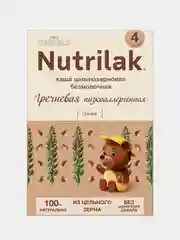 Каша детская Nutrilak, безмолочная, низкоаллергенная, без сахара, с 4 месяцев, 200 г