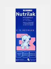 Напиток детский Nutrilak Premium 3, молочный, готовый, с 12 месяцев, 200 мл