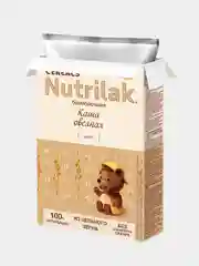 Каша детская Nutrilak безмолочная, овсяная, без сахара, с 5 месяцев, 200 г