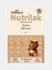 Каша детская Nutrilak безмолочная, овсяная, без сахара, с 5 месяцев, 200 г