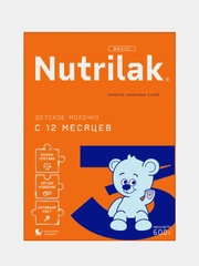 Напиток детский Nutrilak 3, молочный, сухой, с 12 месяцев, 600 г