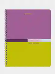 Тетрадь BRAUBERG "Color", А5, 80 листов, гребень, клетка
