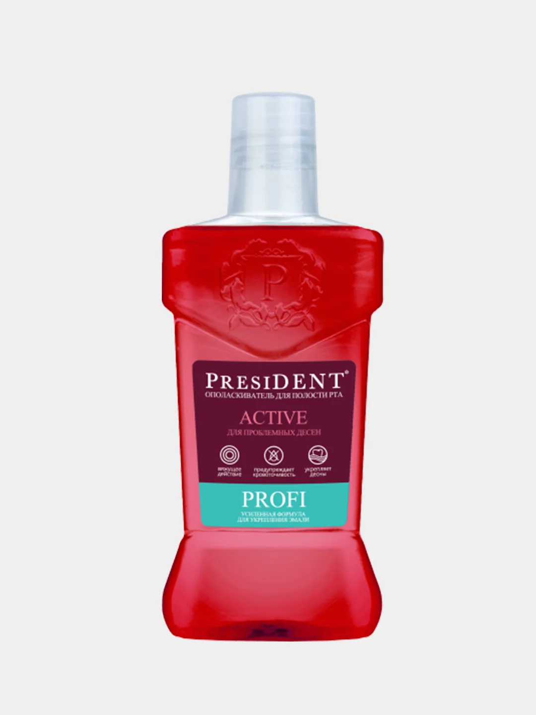 Ополаскиватель для полости рта PRESIDENT PROFI Active, 250 мл