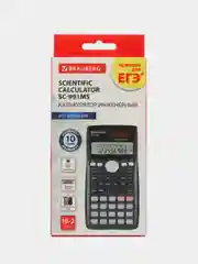 Калькулятор Brauberg SC-991MS, инженерный непрограммируемый для ЕГЭ и ОГЭ, 401 функция