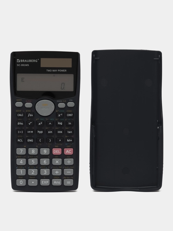 Калькулятор Brauberg SC-991MS, инженерный непрограммируемый для ЕГЭ и ОГЭ, 401 функция