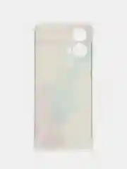 Ледяной чехол на Motorola Moto G24 / Моторола Мото G24 прозрачный, с рисунком, защита камеры