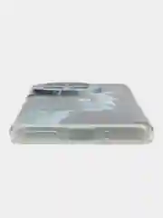 Тёмно-серый чехол на OnePlus Ace 3/12R / Ван Плас Асе 3/12R прозрачный, с рисунком, защита камеры