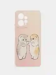 Бежевый меланж силиконовый чехол для Xiaomi Redmi Note 12 4G (Сяоми Редми Ноут 12 4Г)