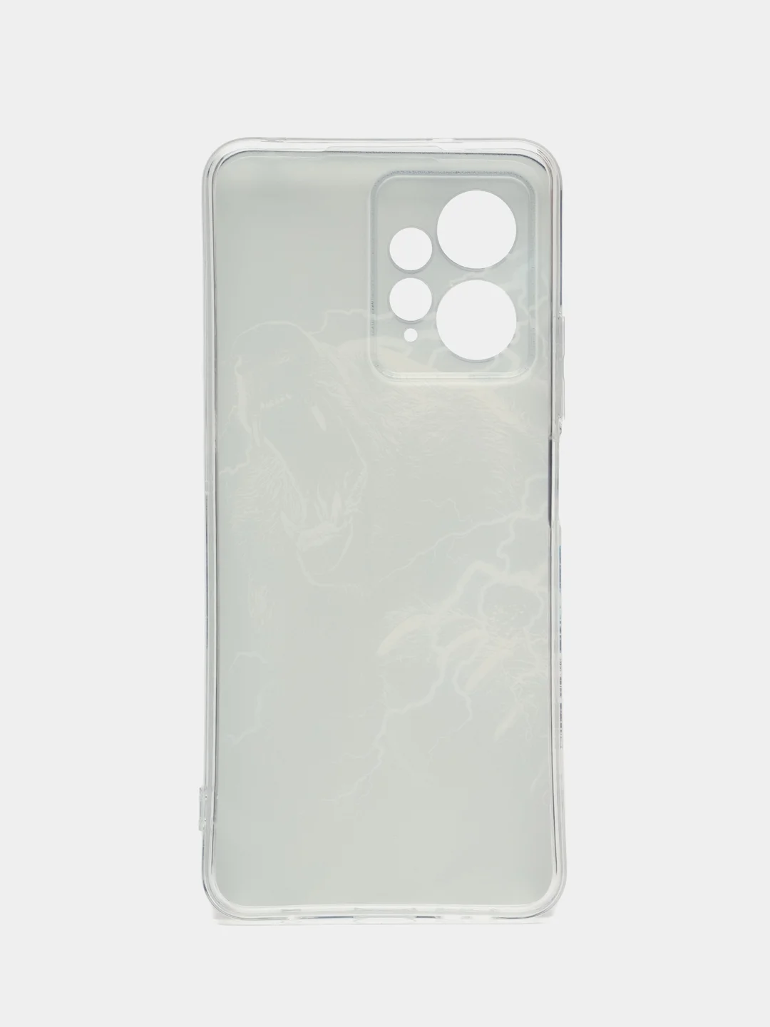 Угольный силиконовый чехол для Xiaomi Redmi Note 12 4G (Сяоми Редми Ноут 12 4Г)
