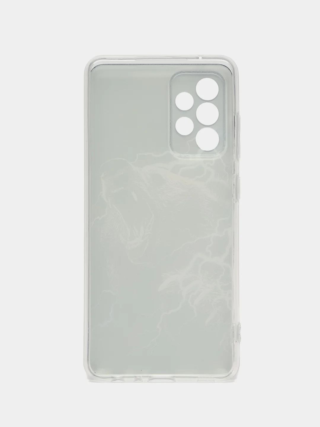 Угольный силиконовый чехол на Samsung Galaxy A52/A52s (Самсунг А52/A52s)