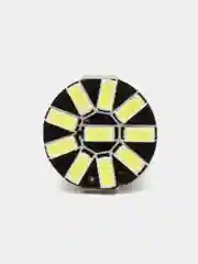 Белый лампа габаритов Т10 LED 34SMD, 12V, W5W