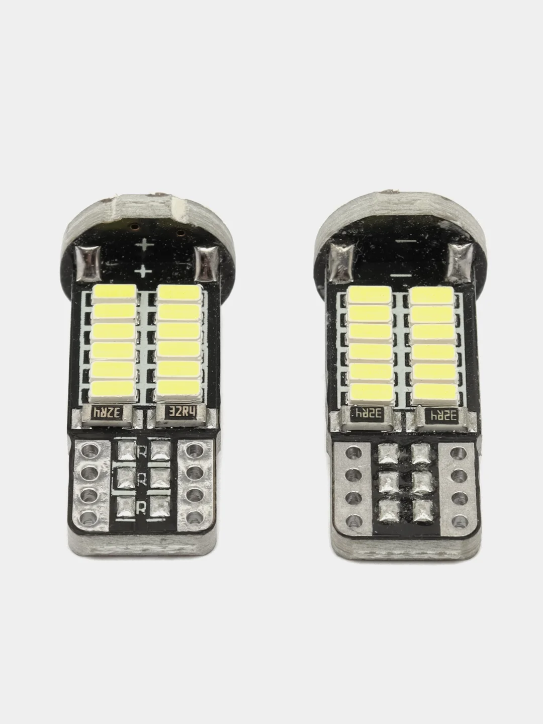Белый лампа габаритов Т10 LED 34SMD, 12V, W5W