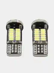 Белый лампа габаритов Т10 LED 34SMD, 12V, W5W