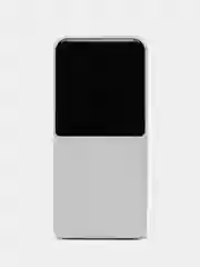Белый внешний аккумулятор повербанк Remax 10000 MAH 22W+22.5W Power Bank LED Display