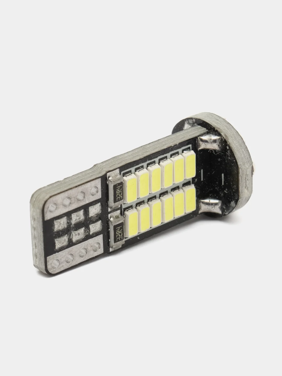 Белый лампа габаритов Т10 LED 34SMD, 12V, W5W