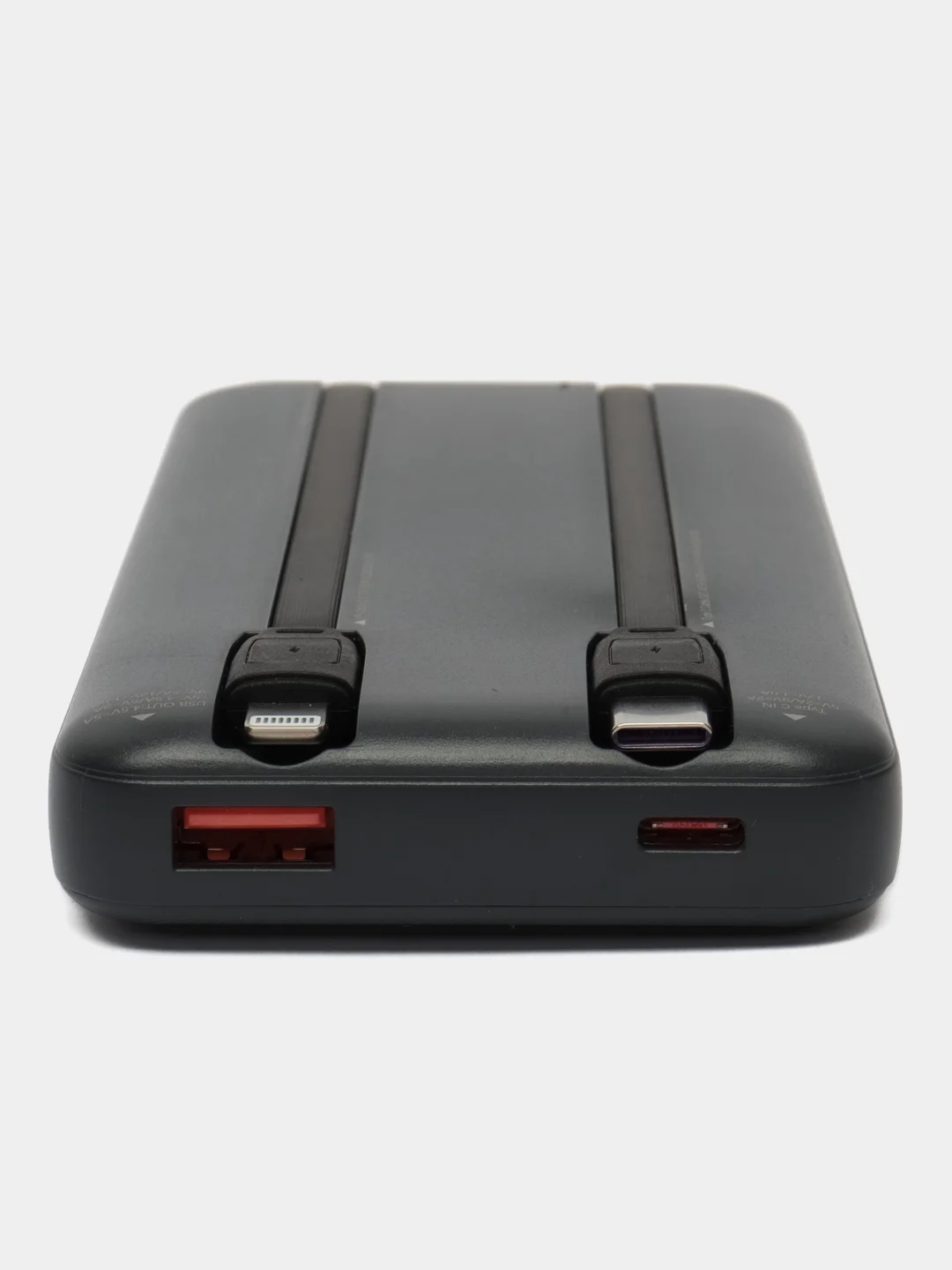 Черный внешний аккумулятор повербанк Remax 10000 MAH 22W+22.5W Power Bank LED Display
