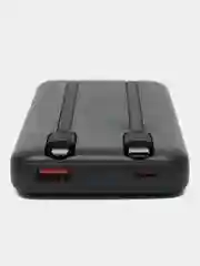 Черный внешний аккумулятор повербанк Remax 10000 MAH 22W+22.5W Power Bank LED Display