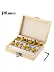 Набор фрез 12 предметов Deko RBS12 065-0726