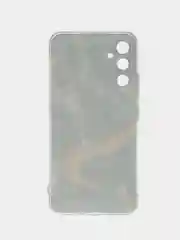 Марсала чехол на Samsung Galaxy A34 5G (Самсунг A34), прозрачный, с рисунком, защита камеры