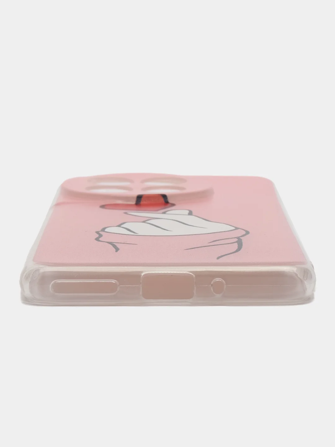 Коралловый чехол на OnePlus Ace 3/12R / Ван Плас Асе 3/12R прозрачный, с рисунком, защита камеры