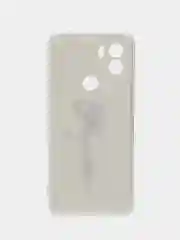 Серый меланж силиконовый чехол на Xiaomi Redmi A1+/Redmi A2+/Poco C51/C50 (Редми A1 Плюс/Редми А2 Плюс)