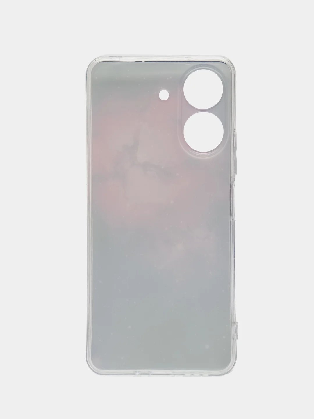 Аметистовый чехол на Xiaomi Redmi 13C/Poco C65 / Сяоми Редми 13C/Поко С65 прозрачный, защита камеры