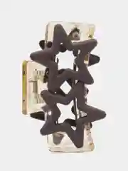 Фиолетовый заколка-краб для волос, крабик для волос, заколка для волос. Звезда