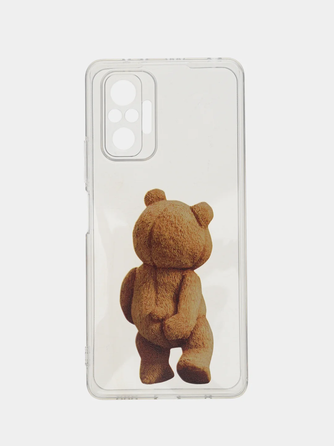 Песочный хаки силиконовый чехол на Xiaomi Redmi Note 10 Pro (Сяоми Редми Нот 10 Про)