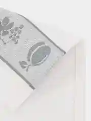 Серый полотенце кухонное "Чайничек"