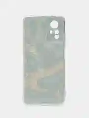 Марсала чехол прозрачный на Xiaomi Redmi Note 12S (Сяоми Редми Нот 12S), с рисунком, защита камеры