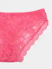 Розовый женские трусы кружевные, 8 цветов