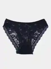 Синий женские трусы кружевные, 8 цветов