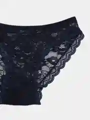 Синий женские трусы кружевные, 8 цветов
