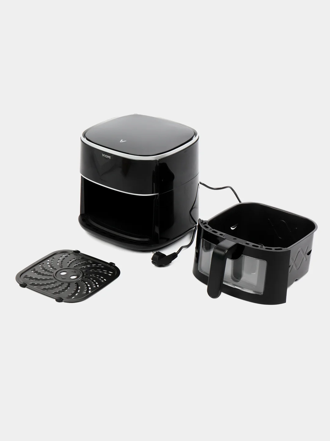Черный аэрогриль Xiaomi Viomi Smart air fryer Pro 6L, фритюрница
