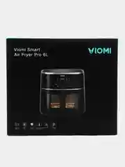 Черный аэрогриль Xiaomi Viomi Smart air fryer Pro 6L, фритюрница