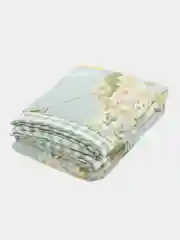 Зелёный хаки комплект постельного белья - ЕВРО  (одеяло облегчённое+простыня+ 4 наволочки )Ткань-хлопок