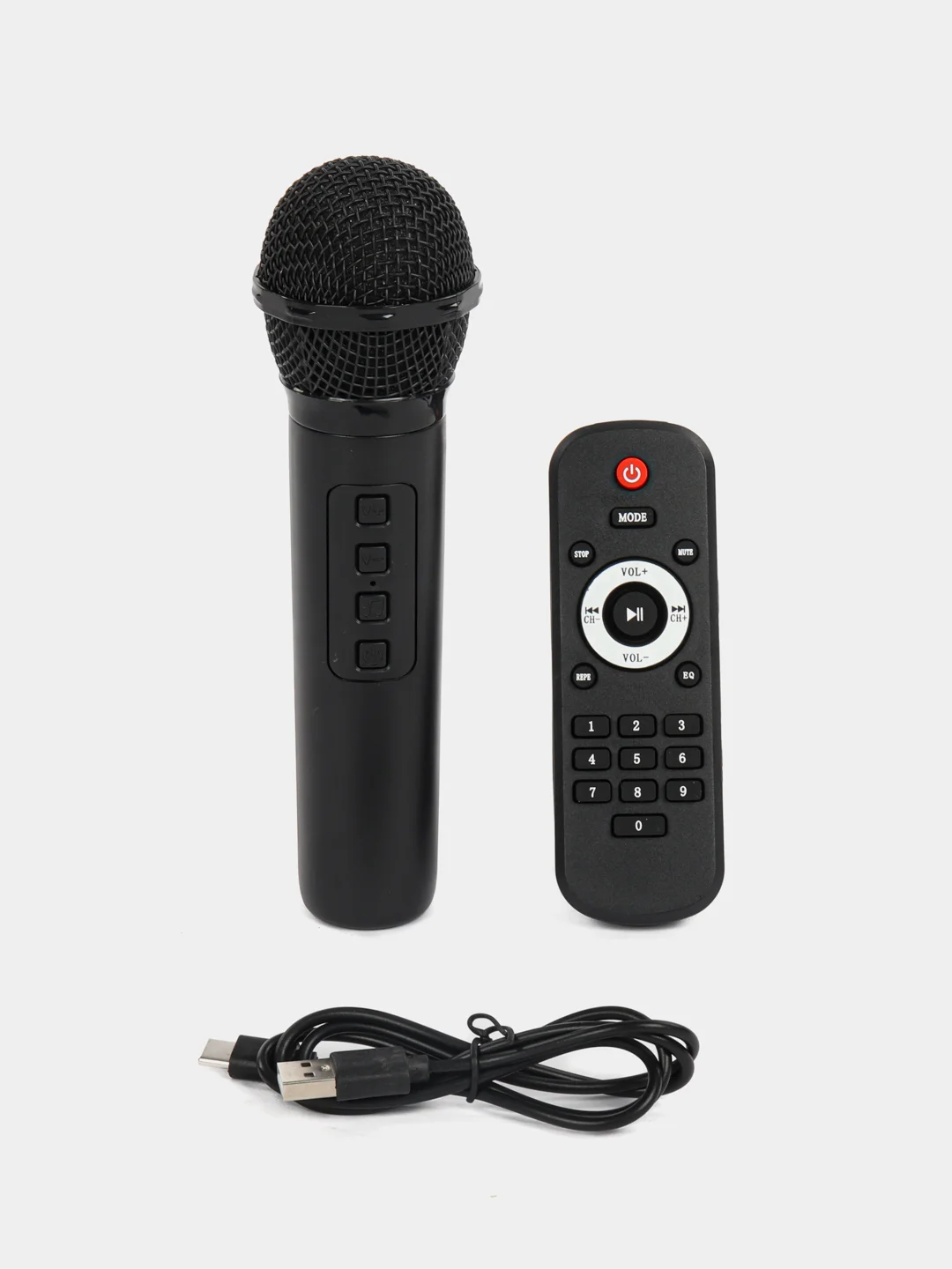 Портативная колонка ZQS 8301, LED подсветка, USB, Micro SD card, TYPE-C, FM-радио