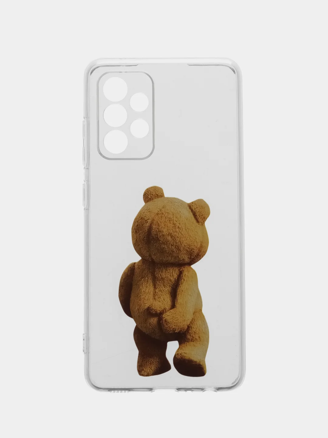 Песочный хаки силиконовый чехол на Samsung Galaxy A52/A52s (Самсунг А52/A52s)