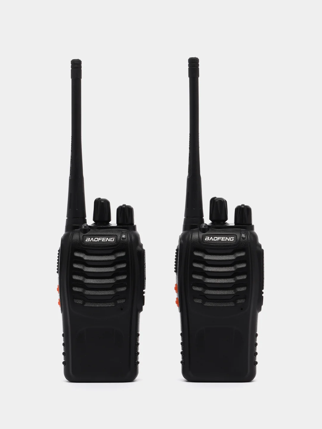 Черный набор раций BAOFENG BF-888S, дальность до 7 км, 2 штуки