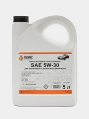 Синтетическое моторное масло ЛАКИРИС 5W30 API SN/CF 5л,