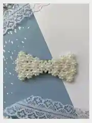 Заколки для волос/ заколки клик клак/ заколки с жемчугом