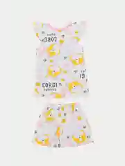 Пижама с шортами для сна детская Набор из 2х шт (Камила Лисичка)