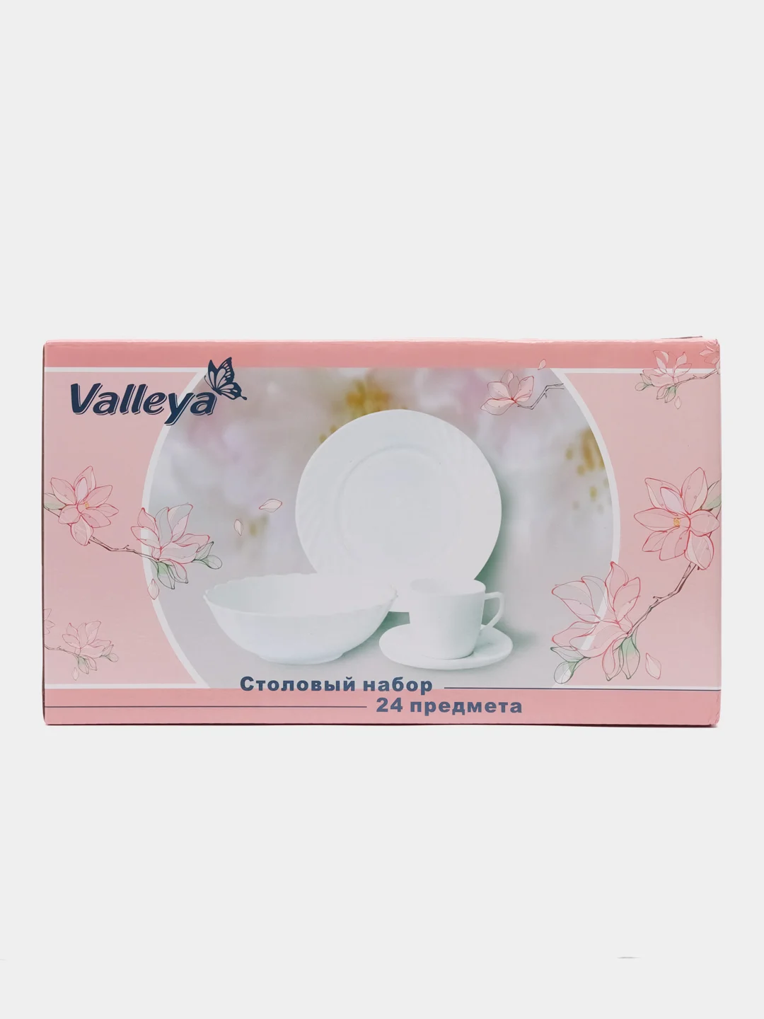 Столовый набор Valleya , "Ароматная роза" , 24 предмета
