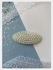 Заколки для волос/ заколки клик клак/ заколки с жемчугом