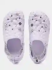 Конфетный сабо с джибитсами женские