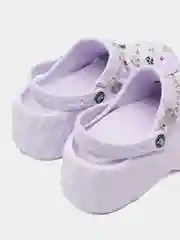 Конфетный сабо с джибитсами женские