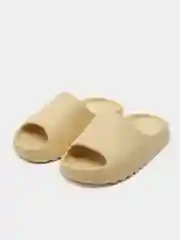Бежевый шлепанцы
