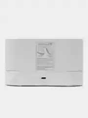 Белый увлажнитель воздуха ультразвуковой, аромадиффузор, с LED-подсветкой и эффектом пламени