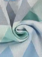 Бирюзовый кухонное полотенце "Регата"